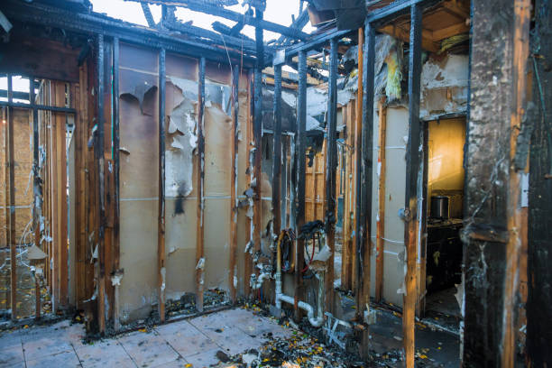 Professional Fire Damage Assessment technician working in Madison, NJ